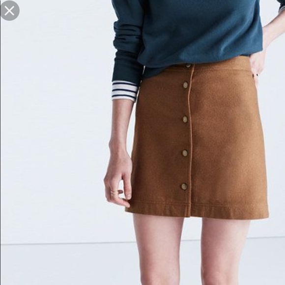 Madewell wool skirt Clearance